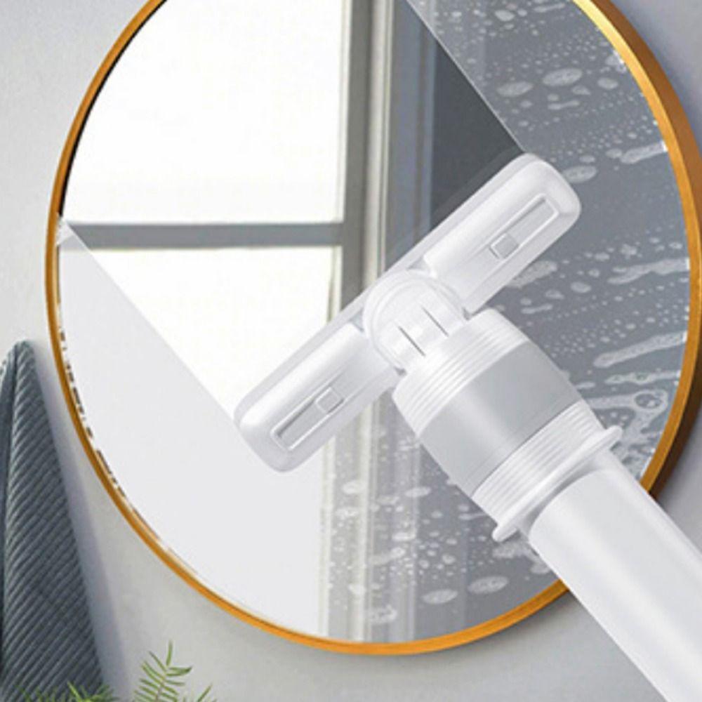 

Ergonomic Strong Water Absorption Mop Plastic Powerful Squeeze Mop Desktop Mini Mop Bathroom білий