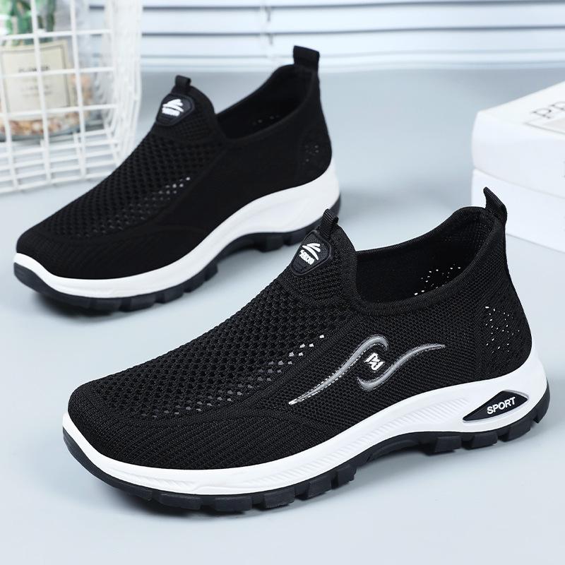 Shoes women's shoes versatile summer new fly-woven breathable casual shoes private gift shoes soft-soled mesh shoes