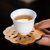 10pcs/pack Dehua High White Porcelain Pure White Ceramic Tea Cup Handmade Kungfu Tea Set Household Simple Pu'er Tea Cup Set