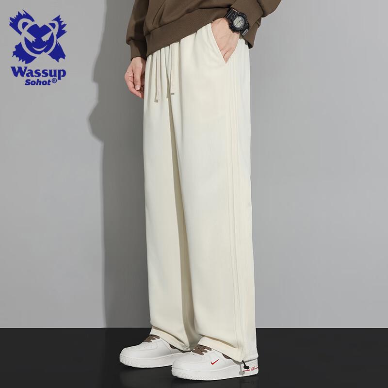 Wassup Sohot Men s Casual Straight-Leg Sweatpants 3XL