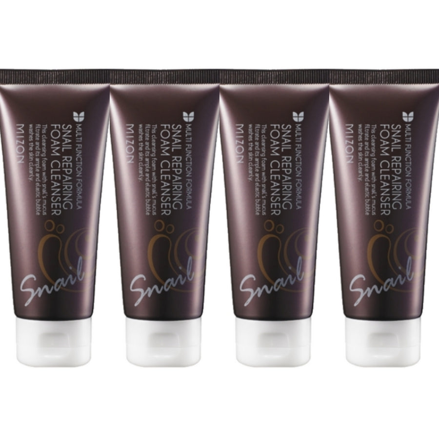 MIZON Snail Repairing Foam Cleanser 62g*1Pc/2Pcs/3Pcs/4Pcs