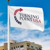 Turning Point USA Flag 3x5Ft Double Sided Wall Hanging Flag Outdoor Polyester Banner with Brass Grommets for Yard Garden Decoration