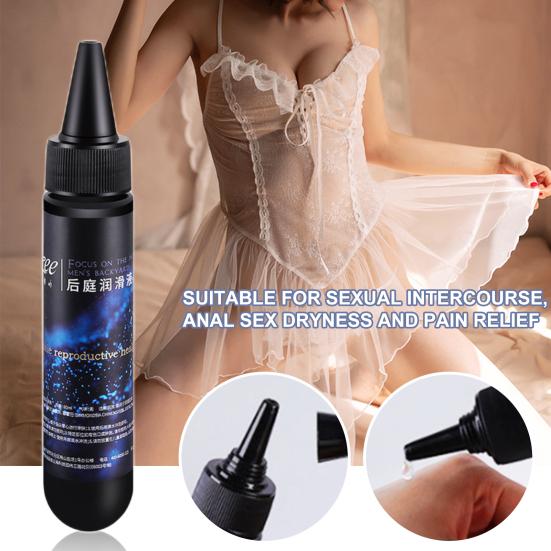 80ml Personal Lubricant Silky Smooth Compact Useful Pain Relieving Sex Lubricant for Couples