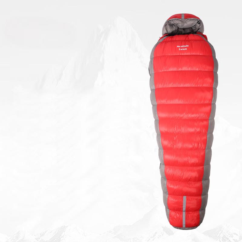 

ZISIZ Adult Mummy Duck Down Sleeping Bag