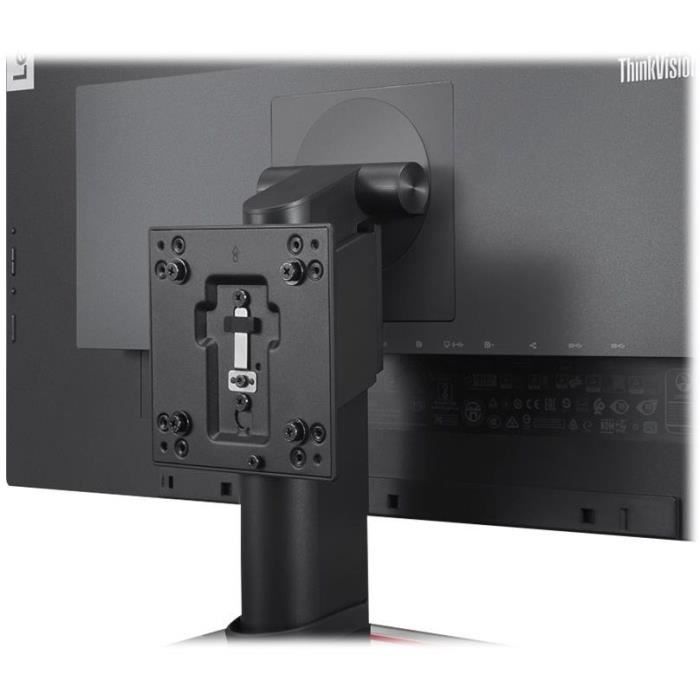 LENOVO Tiny/Nano Monitor Clamp II - Support De Fixation Client Léger-écran - Noir - Pour ThinkCentre