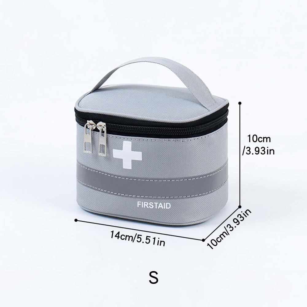 1PC Portable Medicine Bag Travel Outdoor Storage Health Kit Medicine Kit Travel Family Medicine Home Cloth Medicine Kit