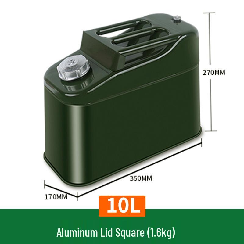 Tinplate Metal Gasoline Can 10L/20L/30L Square Fuel Tank Iron Drum for Car Diesel