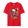 Tops T Shirt Lovely Aliens Tshirt Autumn Cotton Fabric Unisex T Shirt Design Hip Hop Alien Vistors TShirt