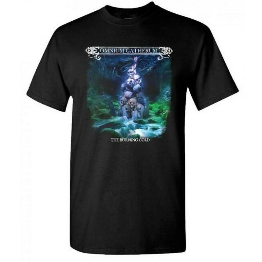 Omnium Gatherum Burning Cold Tour Shirt S-XXL Official Death Metal Band T-Shirt
