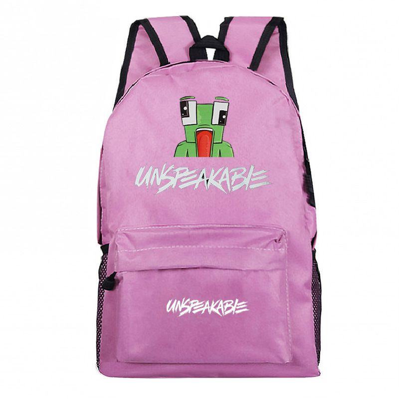 Unspeakable Backpack With Large Capacity For Boys And Girls