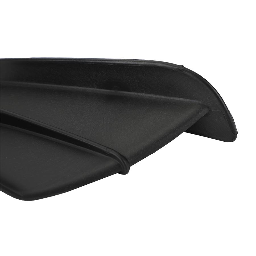 Pair Race Motorcycle Side Fairing Winglet Splitter Black For Honda Yamaha Suzuki