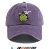 Pc Cute Funny Frog Wizard Print Baseball Cap Trucker Hat Comfortable Breathable Fashionable Beautiful Cartoon Game Black Classi
