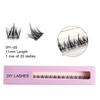 Lazy Trilogy False Eyelashes Diy Fairy Hair Self-Grafting Segmented Eyelashes Fishtail Natural Eyelashes