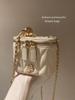 Camellia Diamond Chain Messenger Bag - Versatile, Trendy, and Casual Shoulder Bag