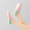 1 Pair Gradient Silicone Yoga Non Slip Socks for Women's Pilates Fitness Grip Strength Indoor Dance Sports Socks