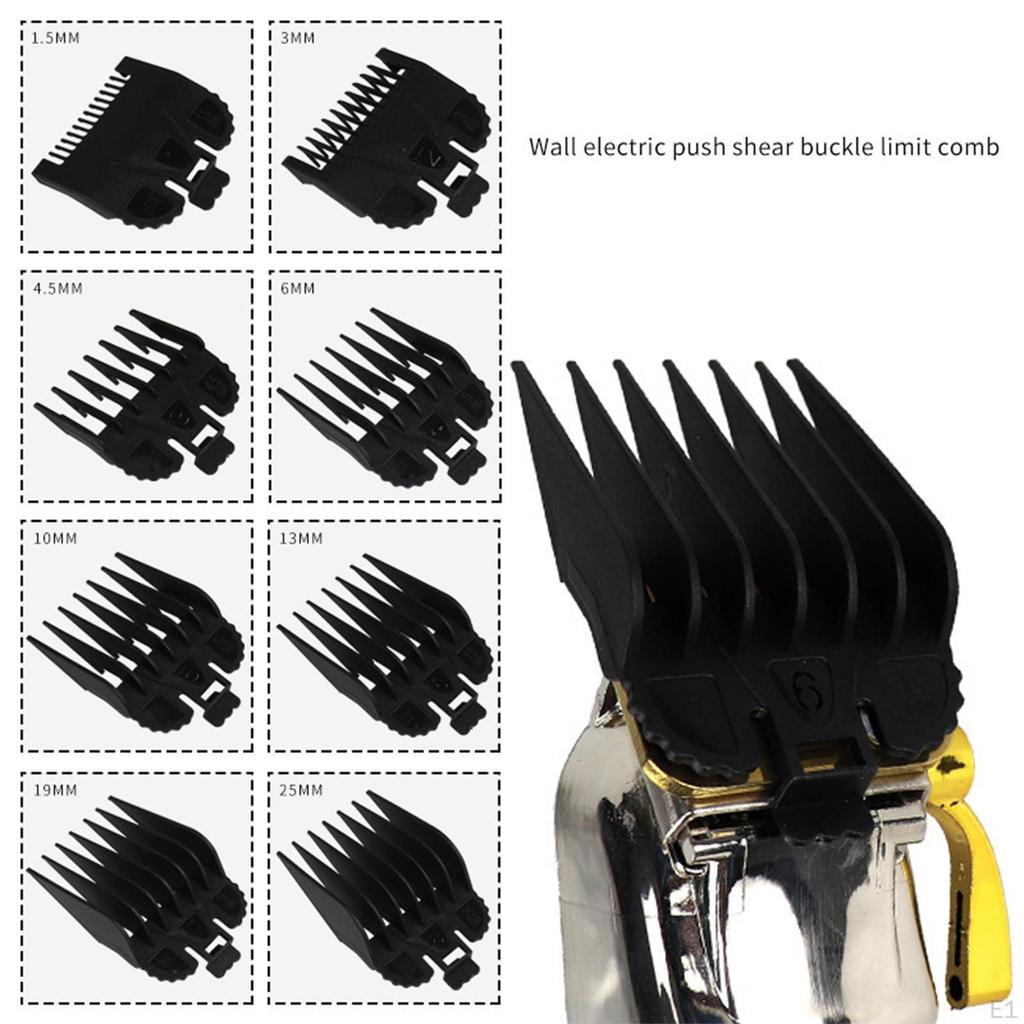 /Set Hair Guards Guide Combs Attachment Barber Tool