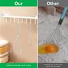 Manual Egg Whisk with Stainless Steel Spring Handle Portable Hand Mixer Egg Beater Small Wire Frother for Whisking Egg Cream