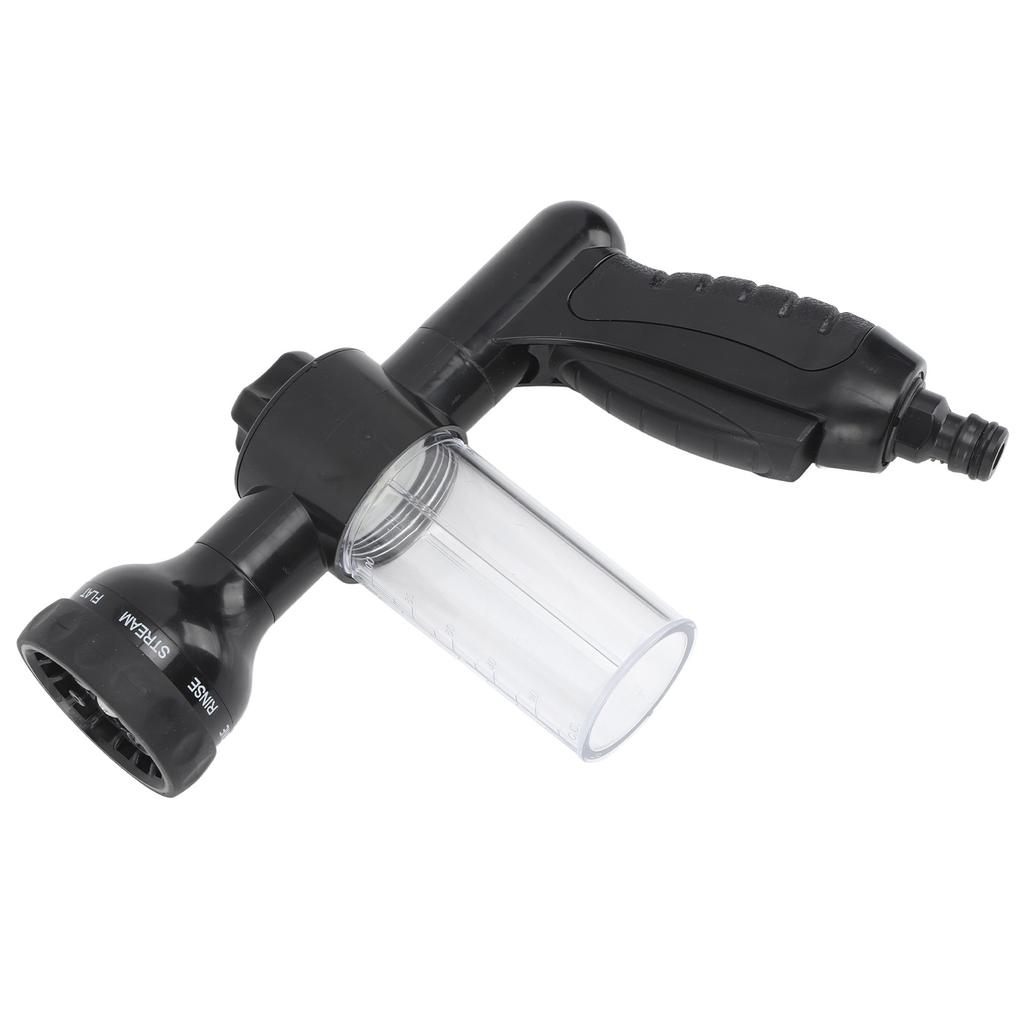 Dog Wash Hose Attachment Ergonomic Pet Wash Hose Spray Nozzle with Thicken Soap Dispenser Bottle