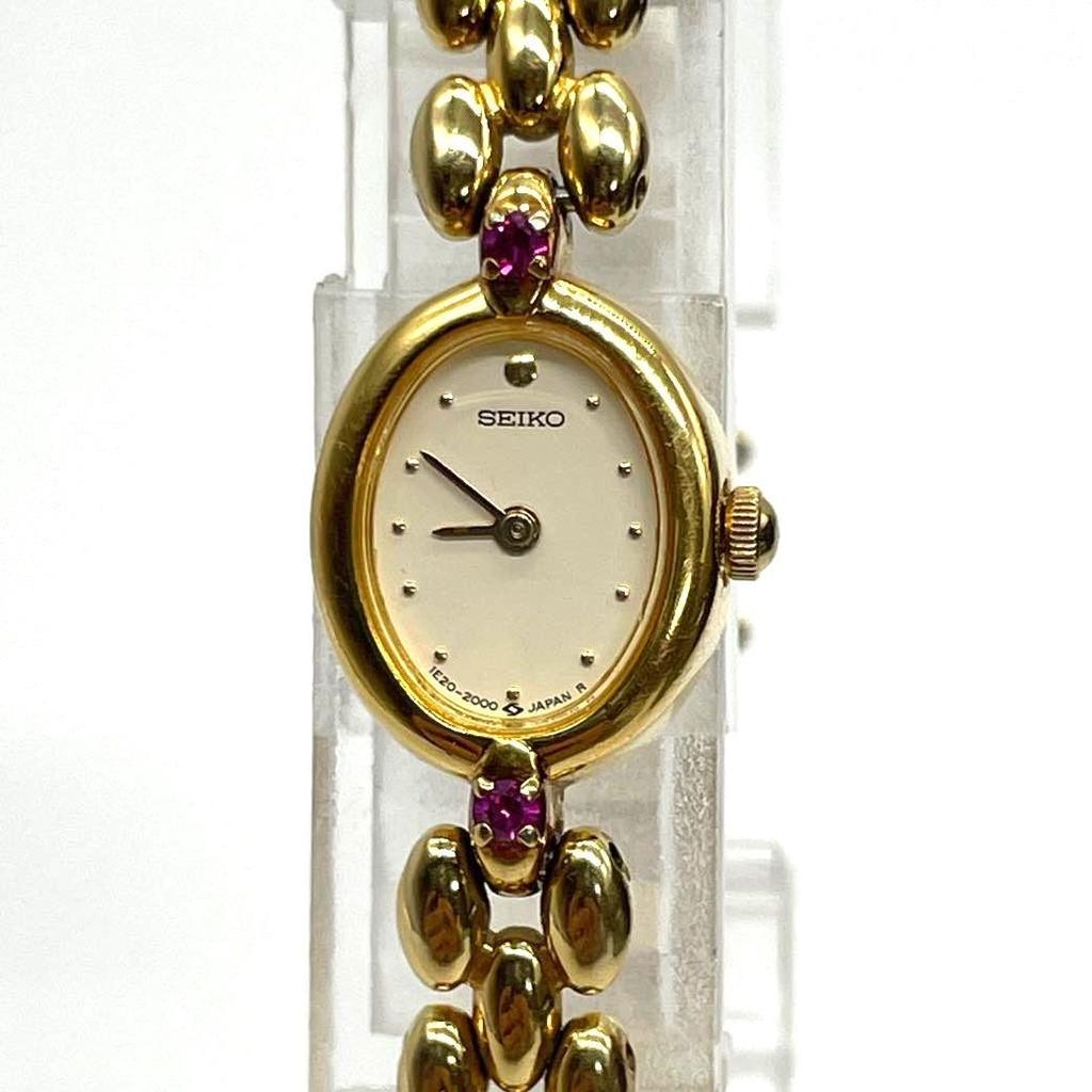 [USED] SEIKO Working 1E20-6140 Bracelet Watch