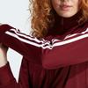 Adidas Primegreen Essentials Track Jacket Color Block Retro Stand Collar Sports Casual Jacket Women Jacket Dark-Red IM2827