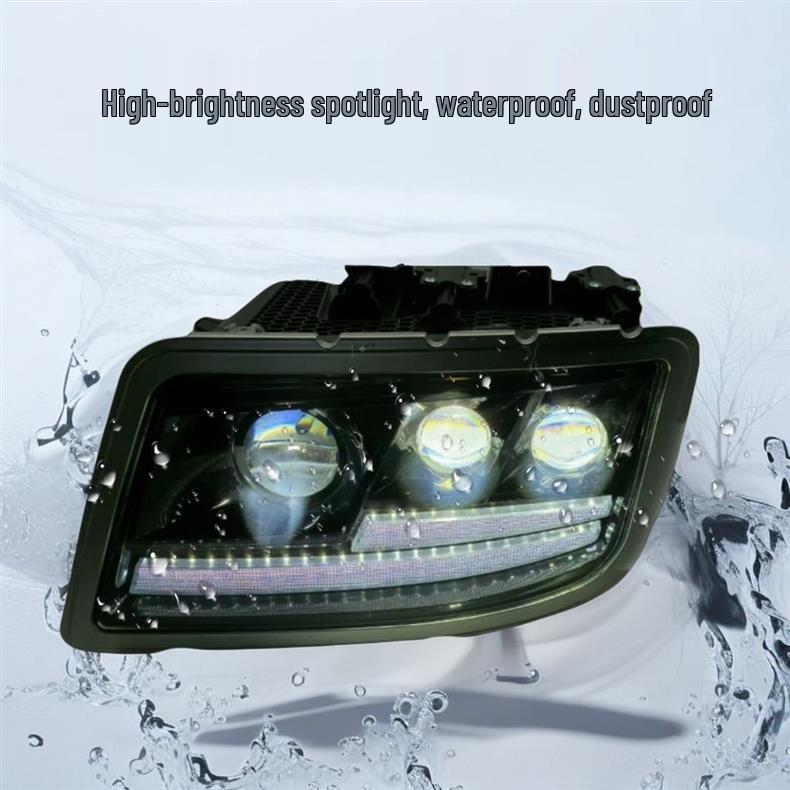 Super Bright All-LED Three-Lens Laser Headlight Assembly for New Ouman GTL 19 Models