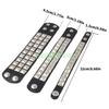 T5UF Stylish Punk Rock Bracelet Square Rivets Punk Wristband Trendy Gothic Jewelry Suitable for Individuality and Comfort