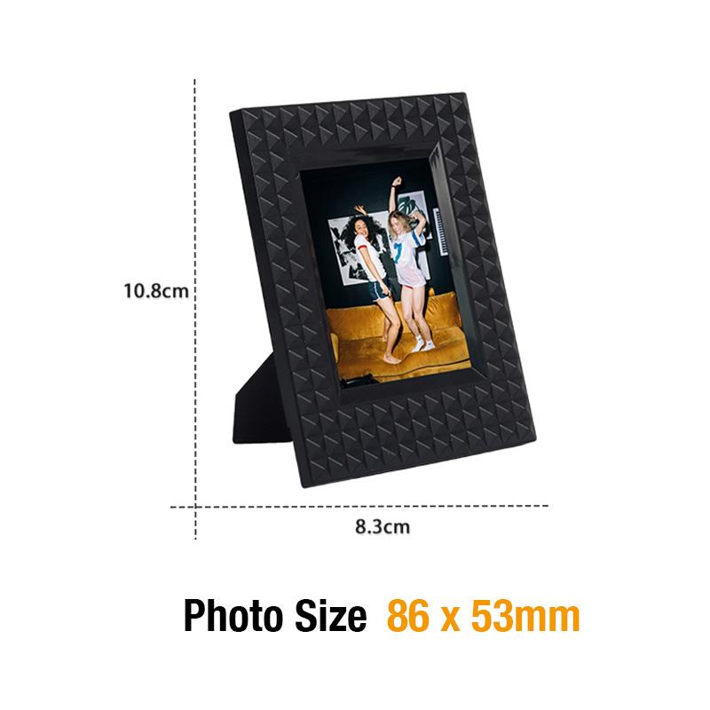 [Laboratorium Filmowe] [1 szt.] Biurkowa Ramka na Zdjęcia do Zdjęć Instax Mini Styl Nitów CAC28
