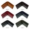 Available in 6 LEE Premium Italian Leather Bifold Real Leather colors Wallet, (0520233a) (Red)