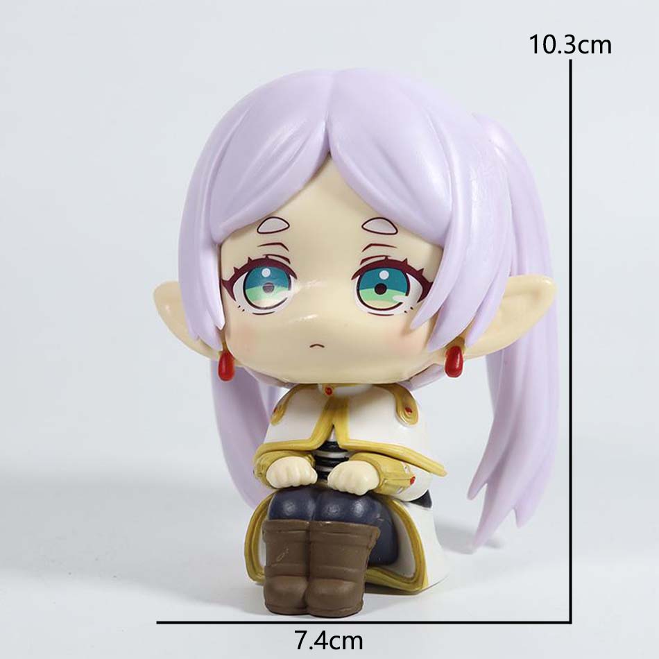 Nuova Figura Anime Frieren Oltre la Fine del Viaggio Ragazza Figura d'Azione Sousou no Frieren Fern/Frieren/Huckle Modello Figurine Bambole Giocattoli