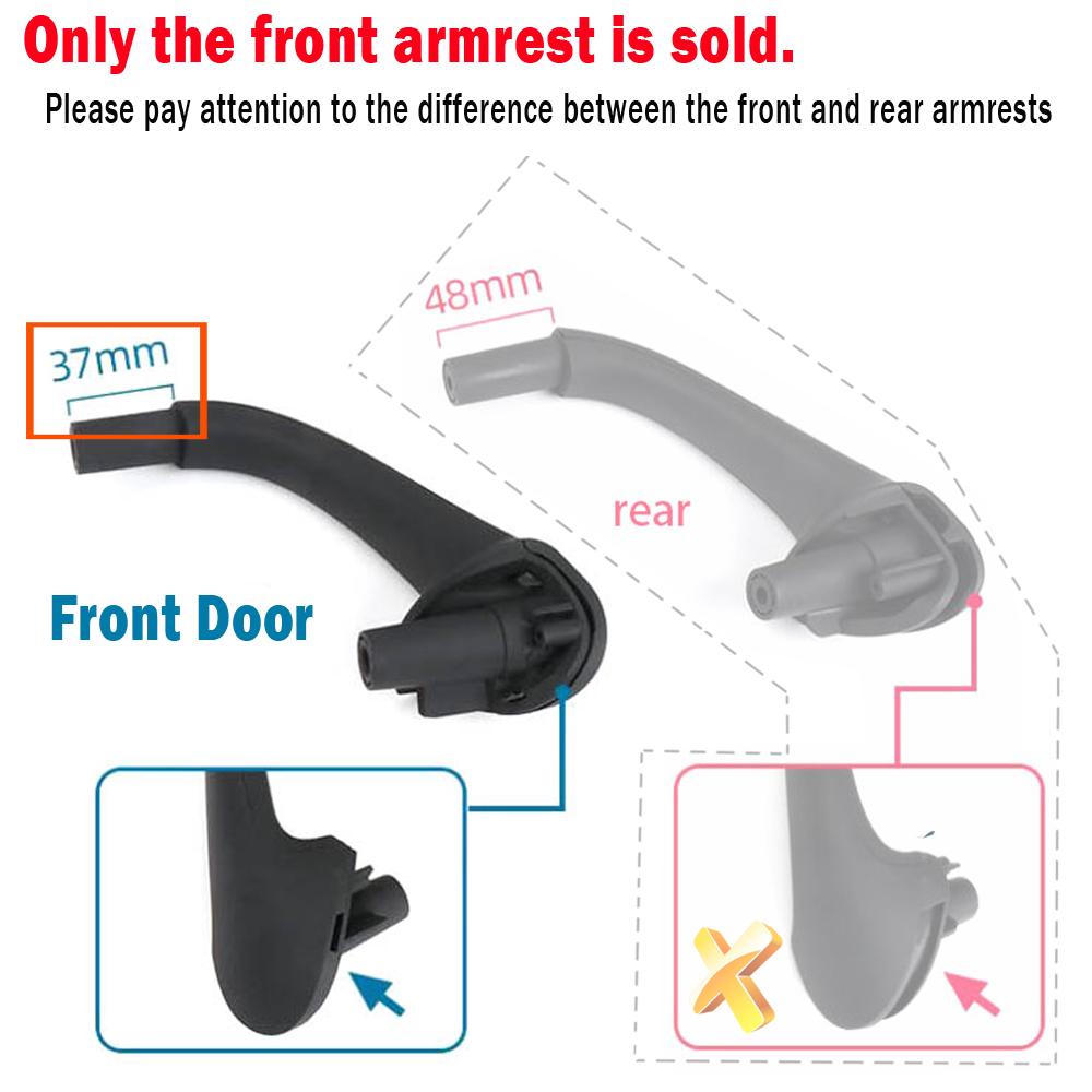 Carro Interior Alça Painel Da Porta Interior Puxador Guarnição Capa Cinza Bege Preto Esquerda Direita Para Mercedes Benz Classe C W203