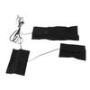 3 In 1 Clothes Heater Pad USB 3 Temperature Settings Electric Cloth Heating Sheet Soft Washable Cloth Warmer Pad for Winter