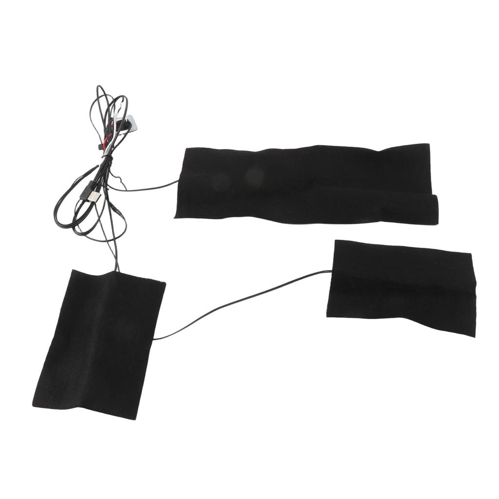 3 In 1 Clothes Heater Pad USB 3 Temperature Settings Electric Cloth Heating Sheet Soft Washable Cloth Warmer Pad for Winter