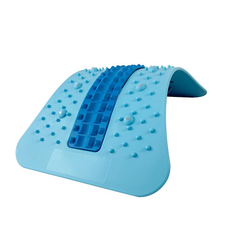 6th Gen Adjustable Lumbar Traction Massager & Back Stretcher