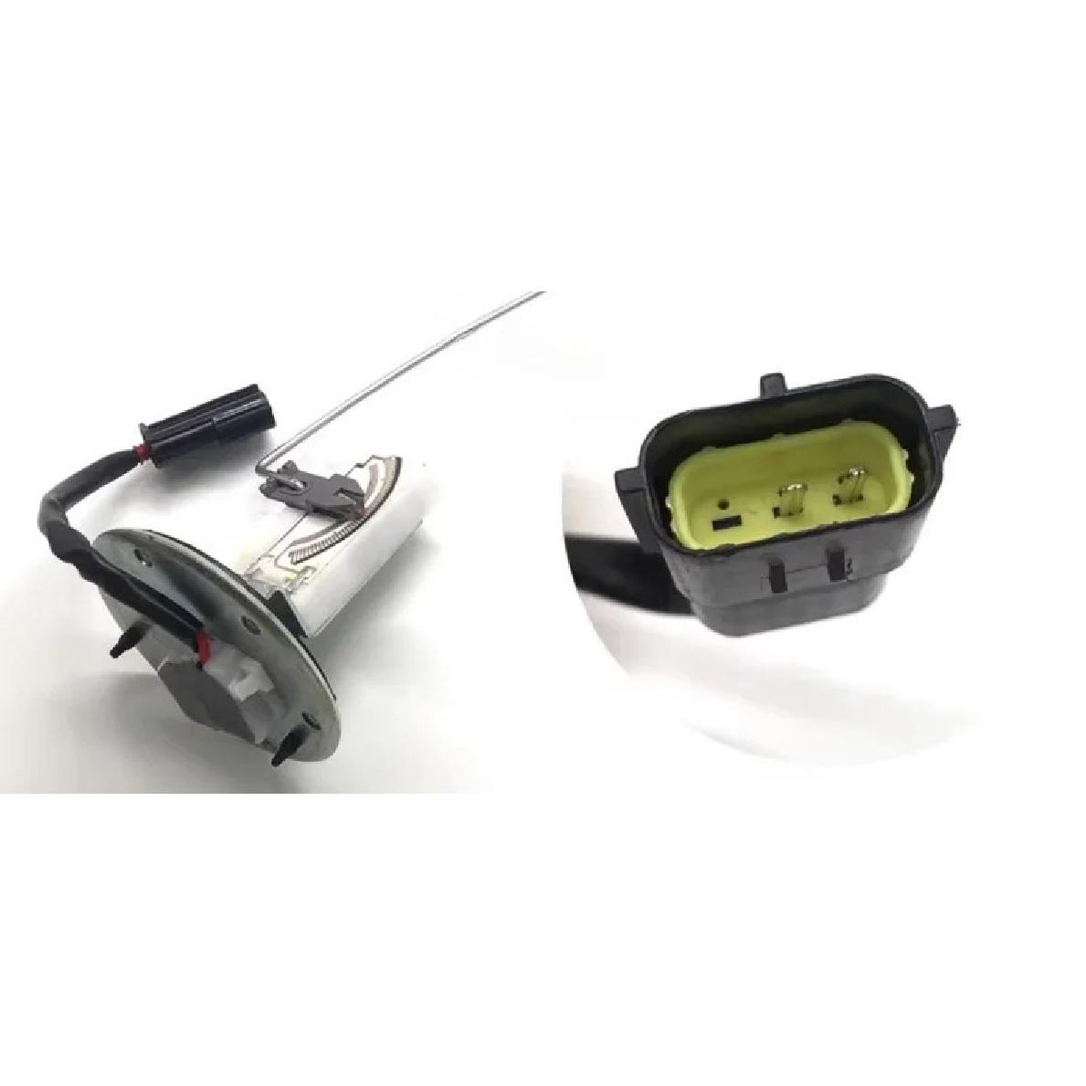 Fuel Level Sensor with Float for Doosan Daewoo DH55/DH60-7/DH70/DH80-7/DH80G Excavator Diesel Tank 5 holes