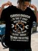Mechanical Engineer T-Shirt - Humorous Automotive Design with Wrench Screwdriver Graphic, Crew Neck, Machine Washable, Ideal Gift