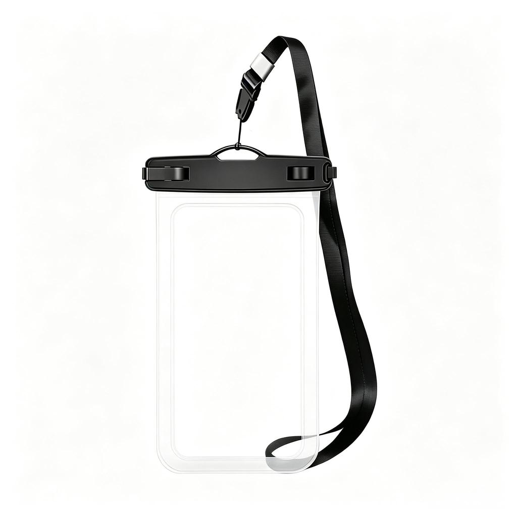 

Waterproof Phone Case Pvc Touchscreen Compatible For Swimming And Outdoors Transparency