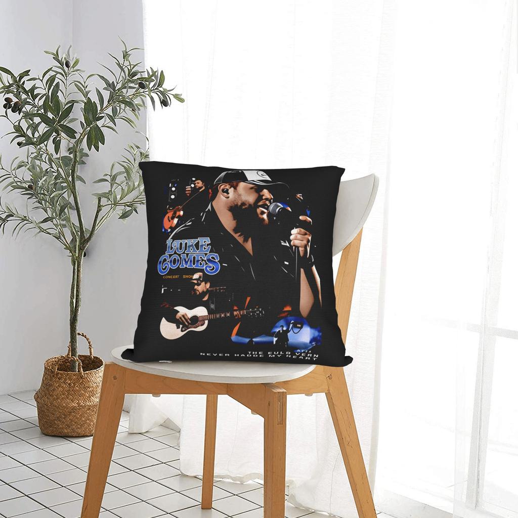 Pillow Case L-Lukes Combss Country Music Comfy Pillow Cover For Office Car Home Decor Novelty Pillowcases