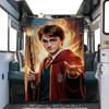The Harry Potter Flame-Survivor Shuttle Blanket Is Suitable for Beds Sofas and Various Other Occasions Making It A Perfect Gift