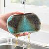 Household Kitchen Non-Scratch Cleaning Brush & Double-Sided Sponge