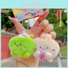 Key Holder Magnet With Plush Fun Fruit Coconut Orangedesign For Home Use