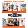 108Cm Abdominal Muscle Trainer Smart Abdominal Toning Belt Fitness Abdomen Massager Muscle Toner For Women Men Usb Recharge