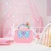 Simulated Play House Girls Bag Princess Messenger Bag Backpack Bubble Machine 68ml