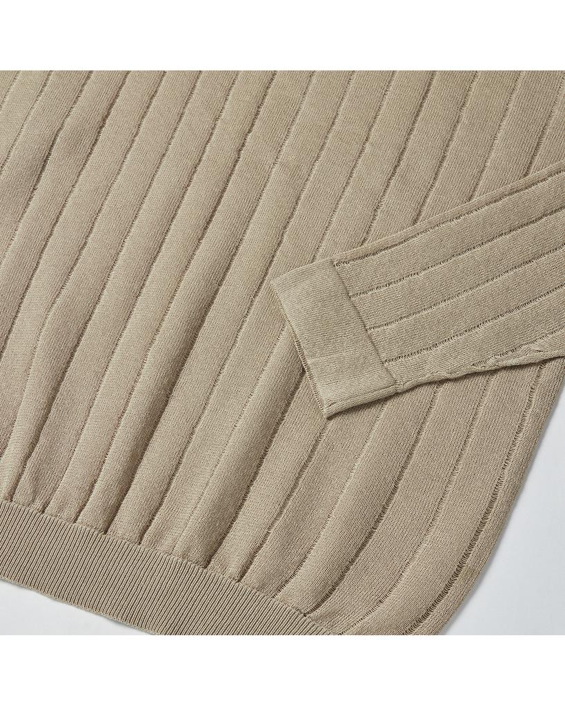 WORTHWHILE MOVEMENT Viscose Damaged Knit (Beige)
