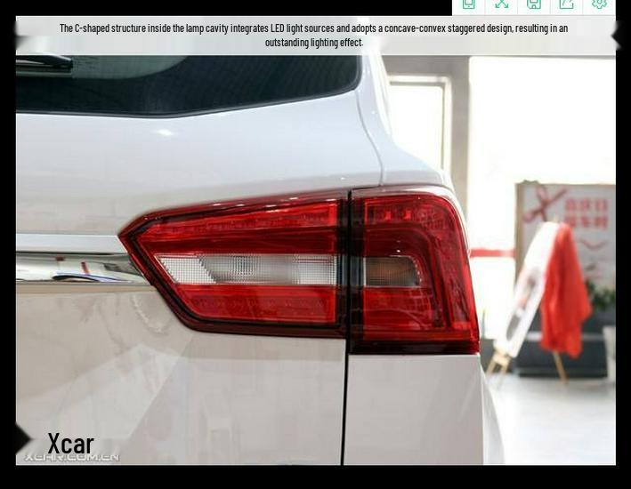 Rear Taillight Assembly for 17-19 Dongfeng Fengxing Jingyi X5 - Reversing and Brake Light Accessories