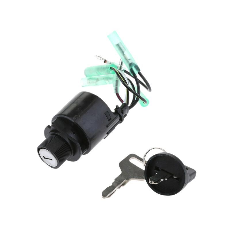 35100-ZV5-013 Ignition Switch Assembly with Key Replacement Fit for Honda Outboard