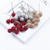 50/100Pcs Artificial Fruit Foam Stamen Cherry Gold Silver Flowers DIY Christmas Craft Decor Box Wedding Home Room Party Supplies