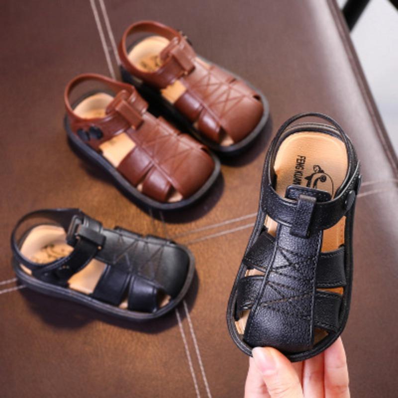 Summer Shoes for Toddler Boys 1-4 Years Old, Baby Sandals, Children's Anti-Slip Sandals, Infant Walking Shoes, Toddler Beach Shoes.