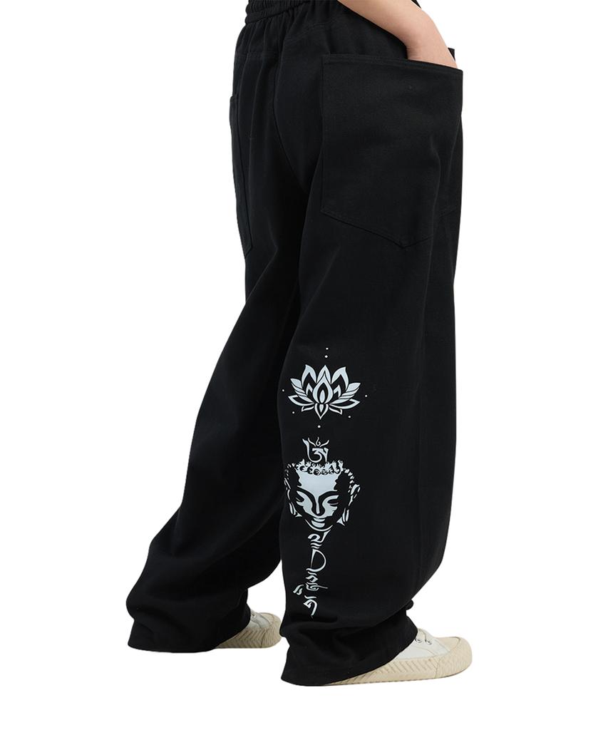 Bavantu Om Lotus Oversized Pants (2 Colors)