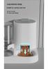 2-in-1 Pet Feeder & Waterer: Automatic Cat & Dog Food and Water Bowl