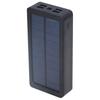 32LED Solar Powerbank mit 4 USB 3 Lichtmodi 30000mah Tragbares Handy-Ladegerät für Outdoor-Camping